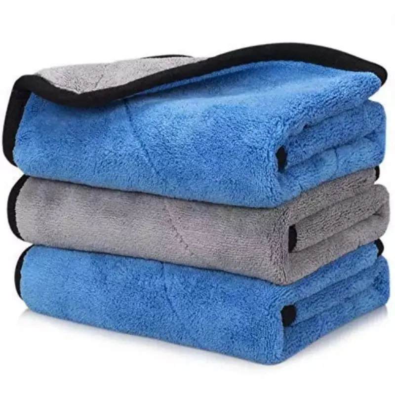 30x60cm lap mobil microfiber tebal jumbo 30x60cm 800GSM lap mobil besar anti lecet lap mobil jumbo 30x60cm 4