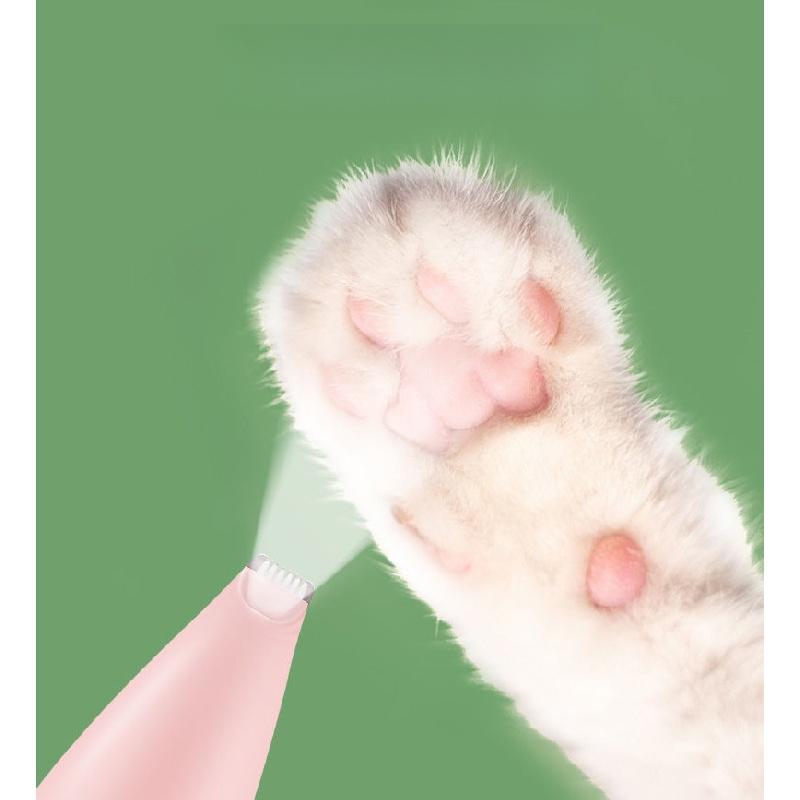 Product Introduction of Cat Foot Shaver Led Charging Light Hair Shaver Dog Foot Shaver Pet Small Electric Clipper Electrical Hair Cutter 6