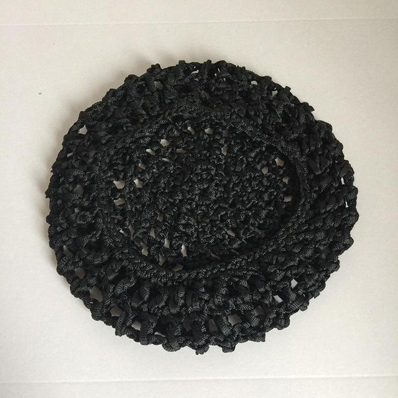 Ayixdiou Full-Cap Style Hairnet Thick Mesh Design High-Elastic Hair Net Secure Fit Non-slip Hairnet Hair Accessories 6