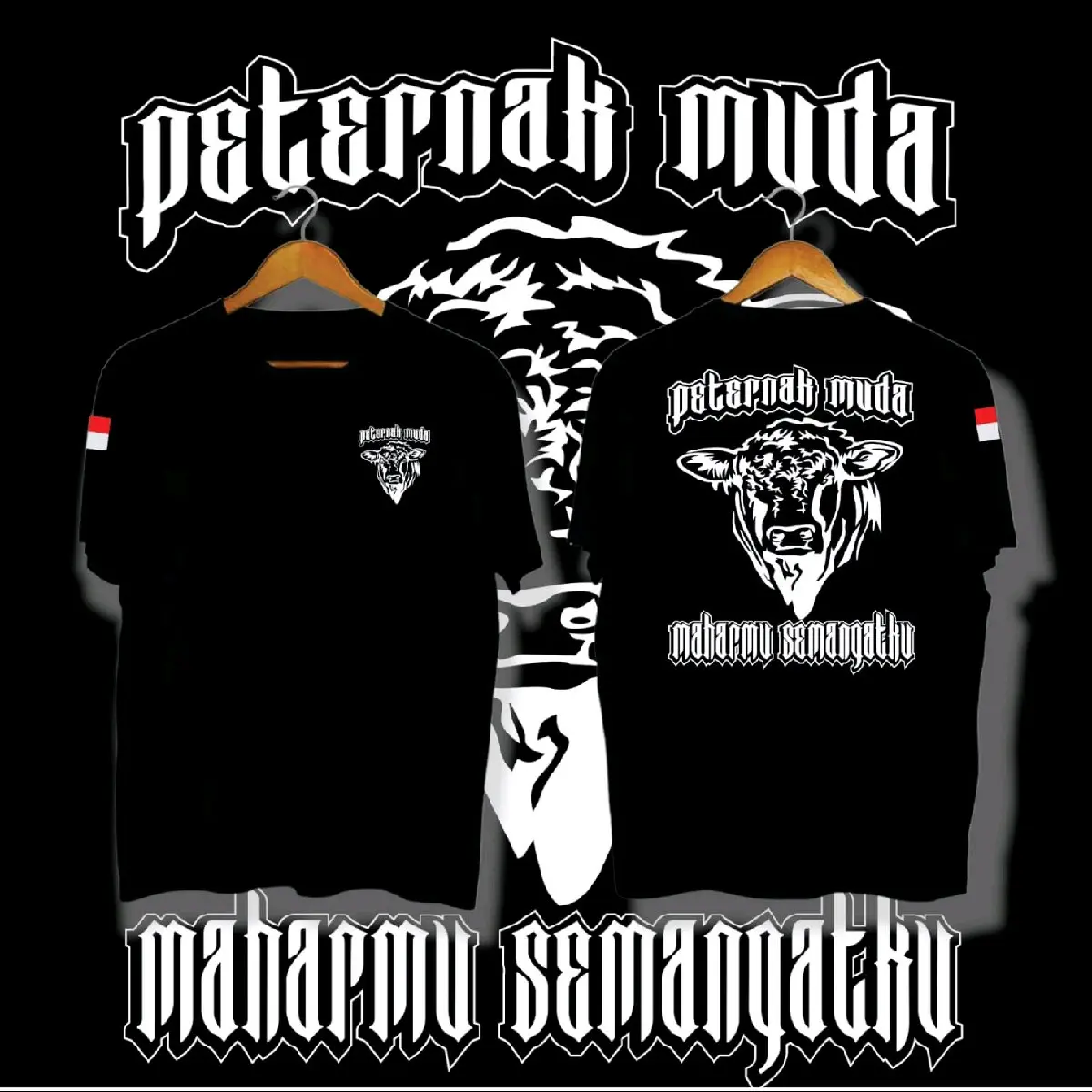 kaos peternak muda maharmu semangatku kaos peternak sapi
