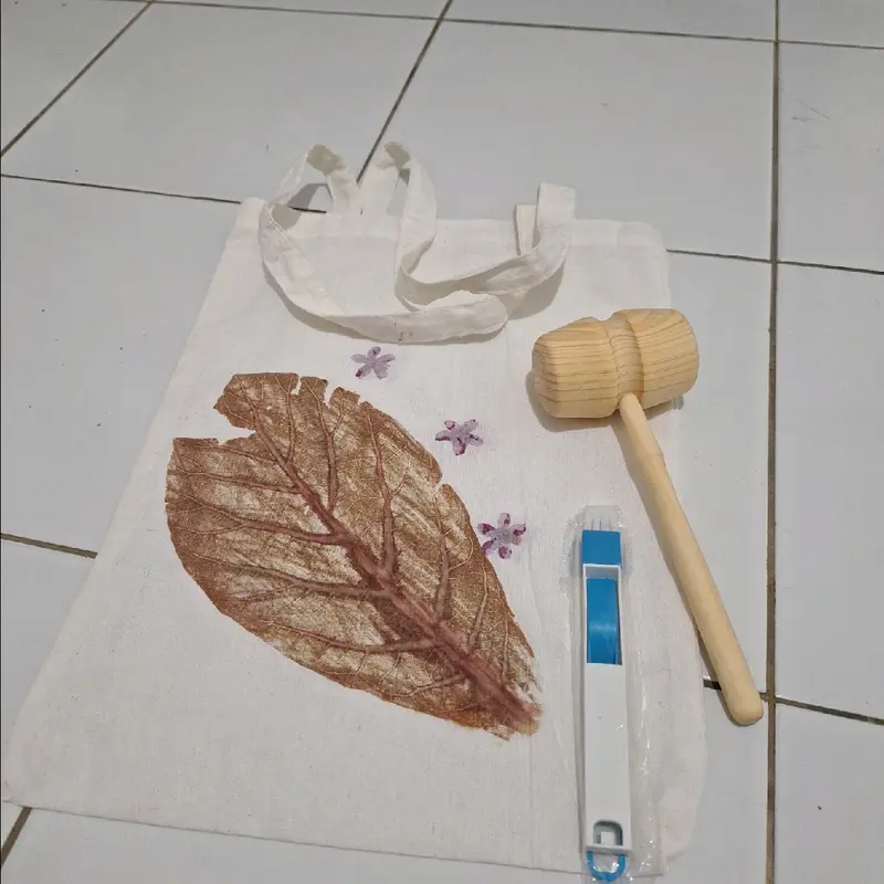 paket P5 ecoprint palu besar+ Tote+sikat 2
