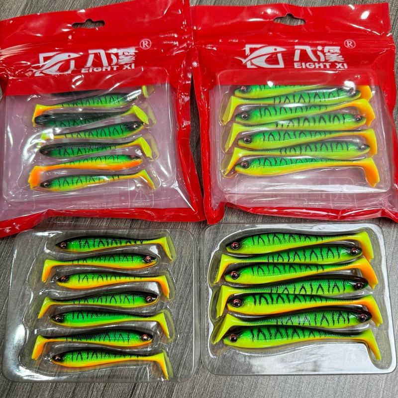 MỒI MỀM NFF TÚI ĐỎ 7 CON 1 TÚI CHÍNH HÃNG DÀNH ĐỂ CHUYÊN CÂU LURE Câu Cá Đi Câu Bắt Cá