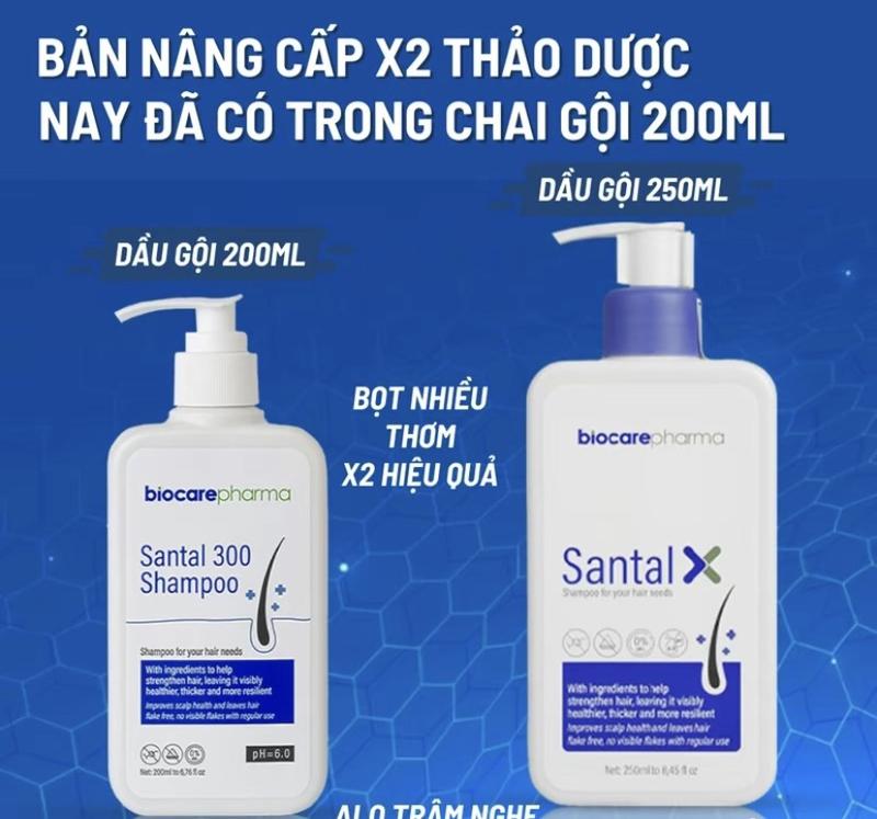 Dầu Gội dược liệu hỗ trợ gàu nấm BioCare Pharma bản cải tiến thảo mộc Chăm Sóc Tóc Dưỡng Tóc giam  rung