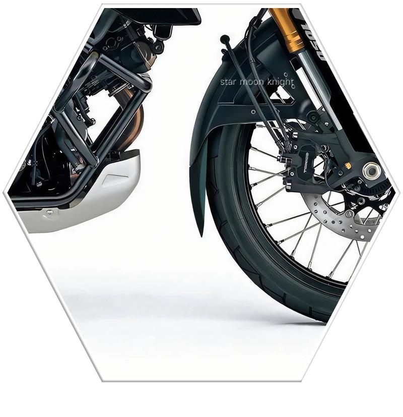 Product Introduction of Motorcycle Accessories For Suzuki V-Strom 1050 DE 1050DE 2023 2024 Front Fender Mudguard Extender Mudguard 10