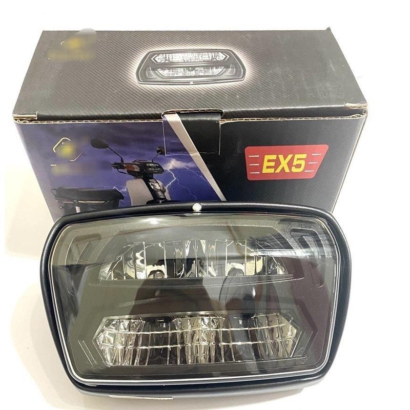 Pha đèn xe Dream 2 tầng hàng đẹp lắp xe máy 4