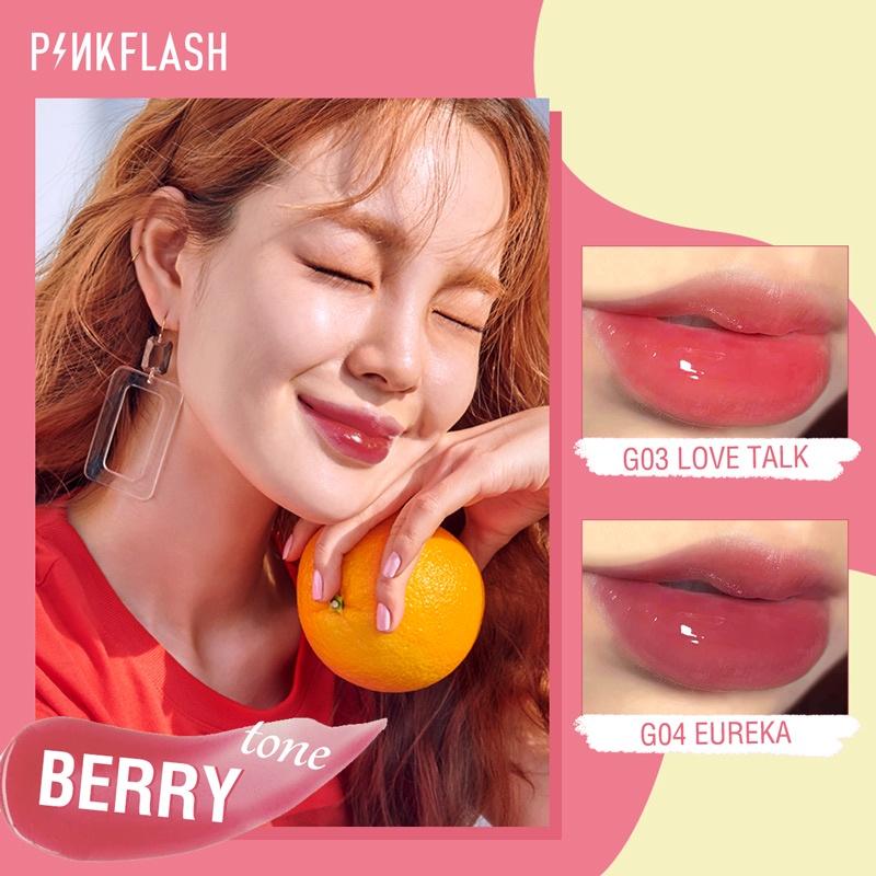 PINKFLASH #OhMyGloss Moisturizing Shine and Shimmer Plumping Lip Gloss Lip Care 6