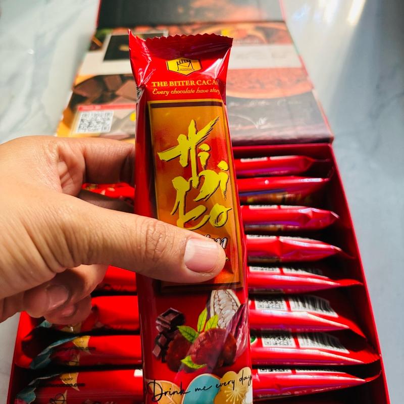 3 hộp 60 gói cacao màu đỏ thơm ngon