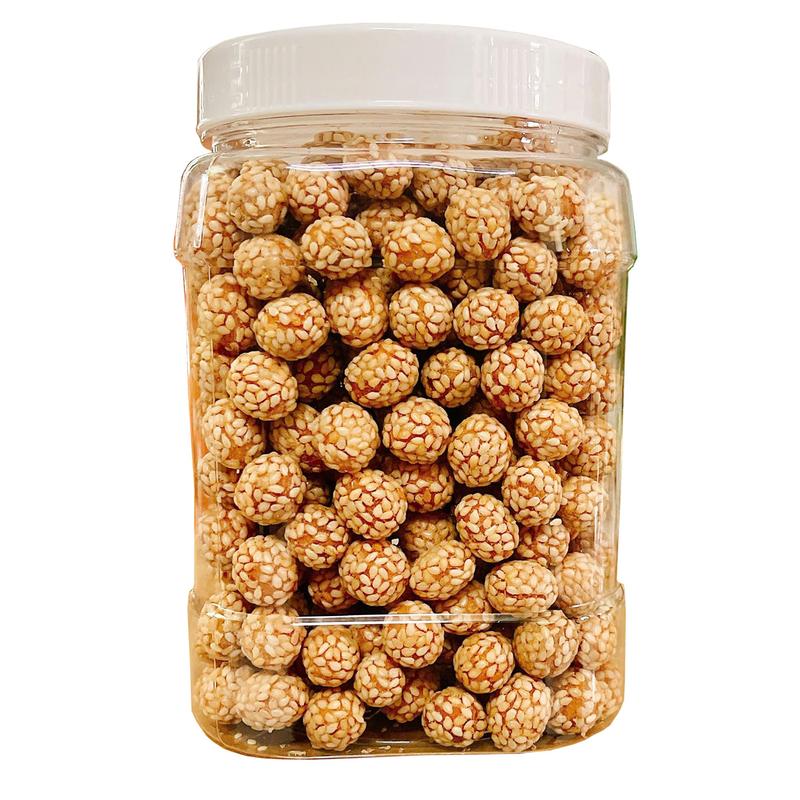 Đậu Phộng Da Cá Cốt Dừa Phủ Mè siêu giòn thơm ngon hộp 500g MamiFoods 4