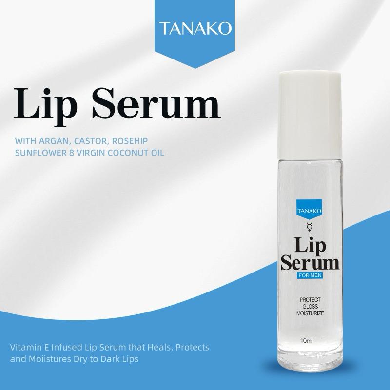 FDA TANAKO Lip Serum FOR Men/Women Infused Vit-E that Moisturizes ...
