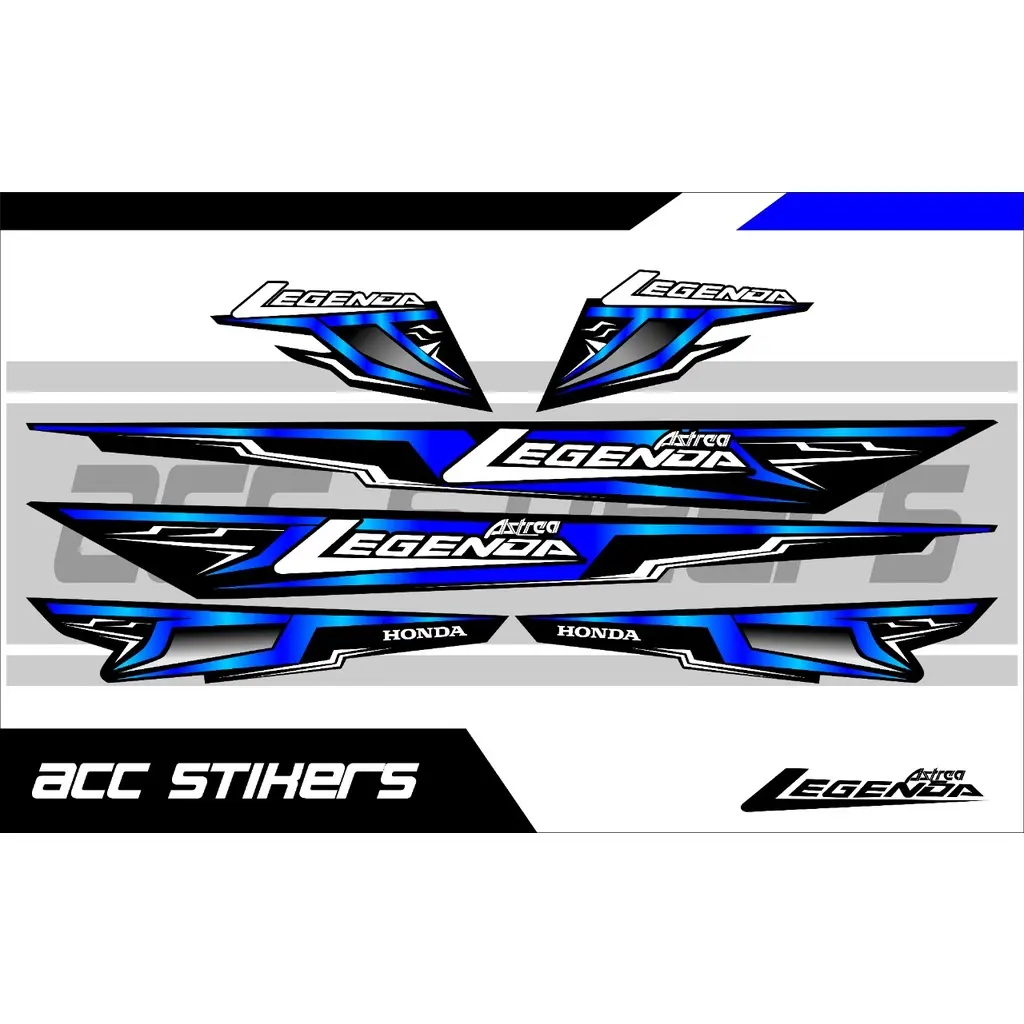 STRIPING ASTREA LEGENDA / IMPRESA / LEGENDA2 / VARIASI /ORI / STIKER/ STICKER ASTREA GRAND 2001-2005