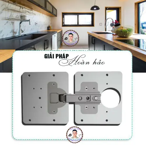 Combo Tấm vá sửa chữa bản lề, cửa tủ - TẶNG kèm vít 6