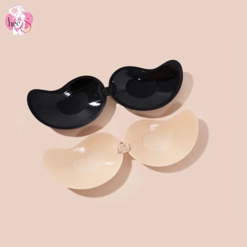 Áo Dán Nâng Ngực Cài Trước Tạo Khe Gợi Cảm HEES - 0011 Bra Nữ Women  Tua Rua Top mieng  dan 5