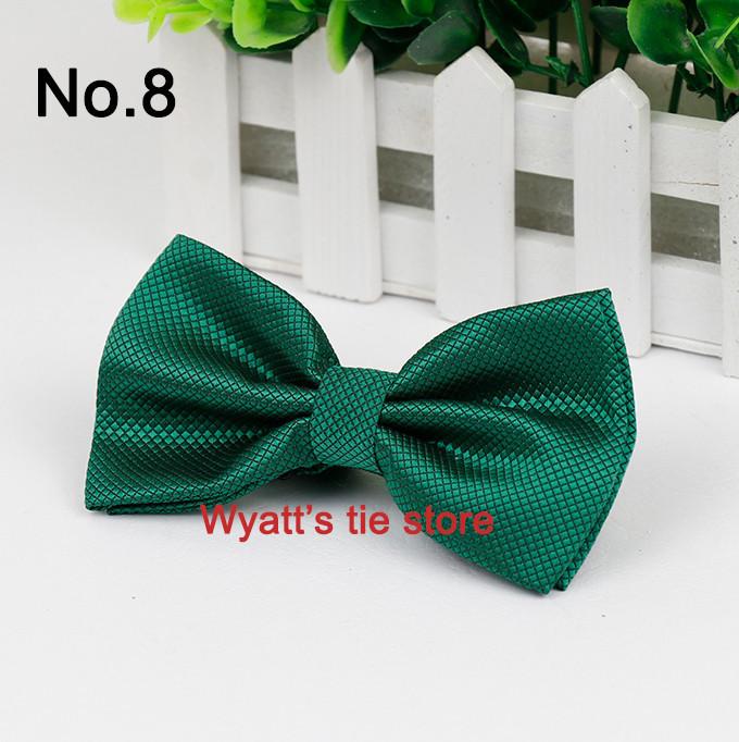 Product Introduction of $ Bow Tie Men's Polyester Jacquard Bow Tie Hidden Check Fine Texture Bow Tie Korean Style British Wedding Bow Tie 8