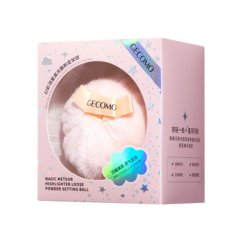 Phấn phủ dạng bột có độ bóng cao, dạng bóng dạng bột trang điểm ba chiều. 1 gói Nữ Mỹ Phẩm Cosmetic Women 2