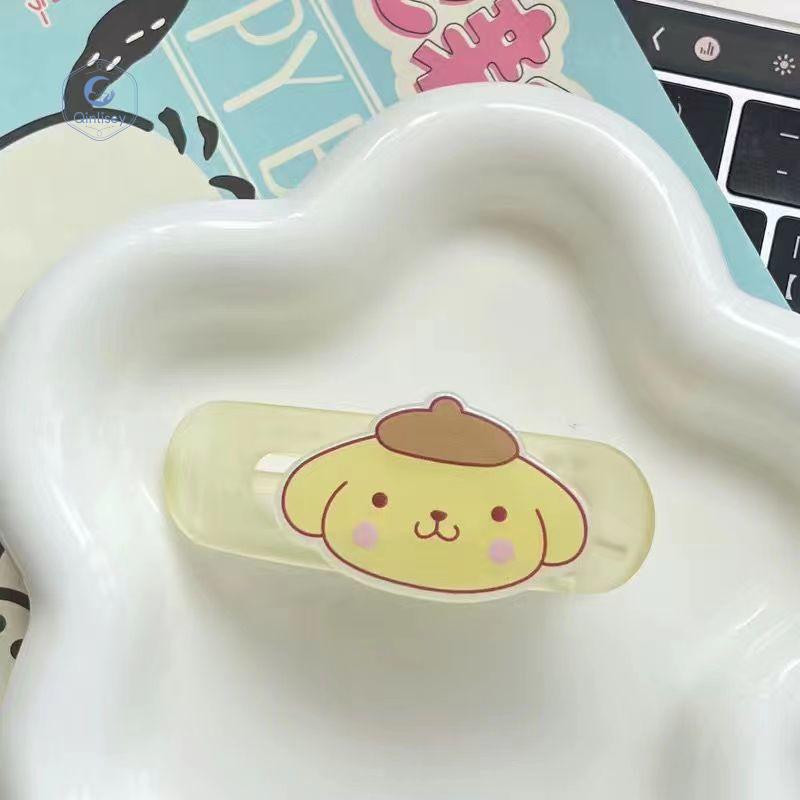 Qinlisey Cute Cartoon Hair Clips for Girls Kawaii Jelly Color Duckbill Clips Barrette Lovely Hair Pins 6