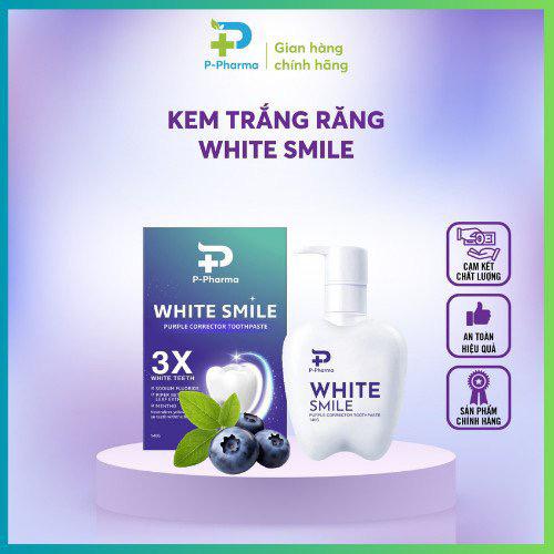 Product Introduction of Combo 2 Kem Đánh Trắng Răng White Smile Giúp Trắng Răng, Hơi Thở Thơm Mát - Lọ 140 gram - Đơn 2 chai 4
