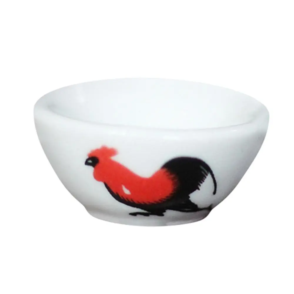 Mini Ceramic Bowl Ornaments DIY Accessory Durable Micro Landscape Props Retro Life Scene Layout Simulation for 1:6 1:12 Scale Dollhouse