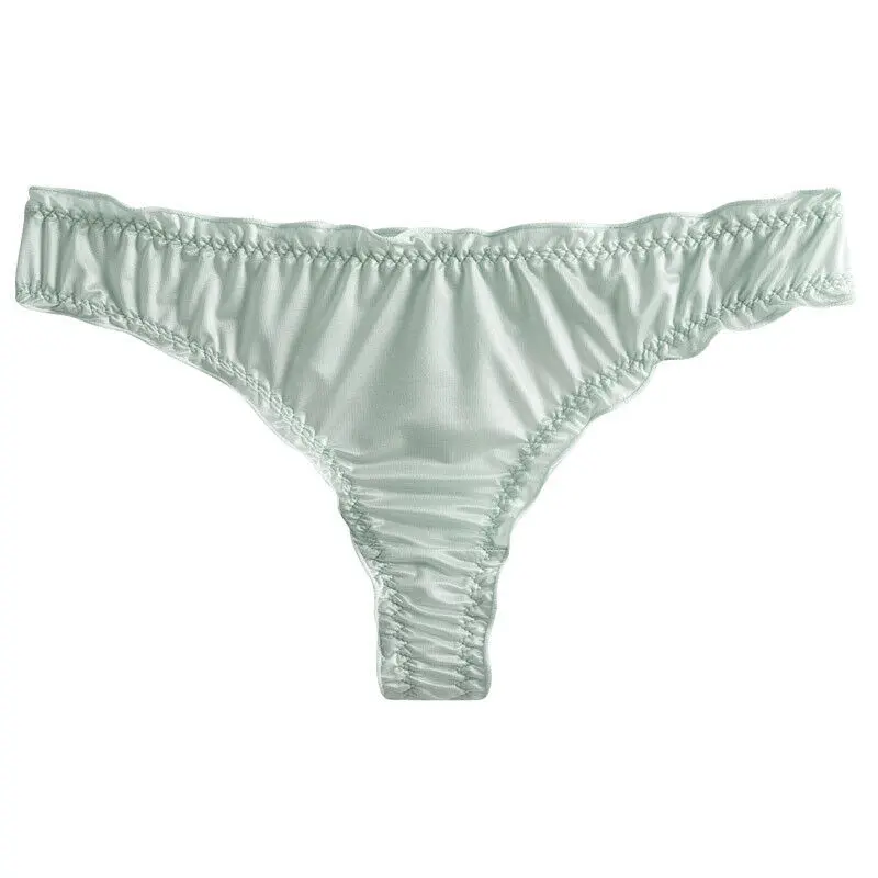 Quần Lót Nữ, Chất Liệu Lụa Lạnh Kiểu G-String Bikini Sang Trọng, Đồ Lót Không Đường May, Quần Lót Cạp Thấp Đồ Lót Nữ Quần Lót, Đồ Lót Gợi Cảm 5