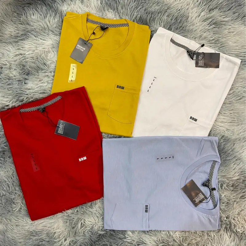 PAKET 3 PCS KAOS JUMBO 3XL POCKET/KANTONG DEWASA SEMI KATUN 24S 2