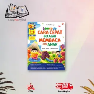 BUKU AKTIVITAS ANAK BELAJAR MEMBACA ABACAGA DAN ABECEDE CARA PRAKTIS BELAJAR MEMBACA UNTUK ANAK TK PAUD BEST SELLER 2