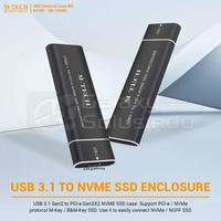 Gambar M-TECH M.2 NVMe SSD USB Eksternal Type-C Enclosure dari GASOL DINOYO MALANG Kota Malang 1 Tokopedia