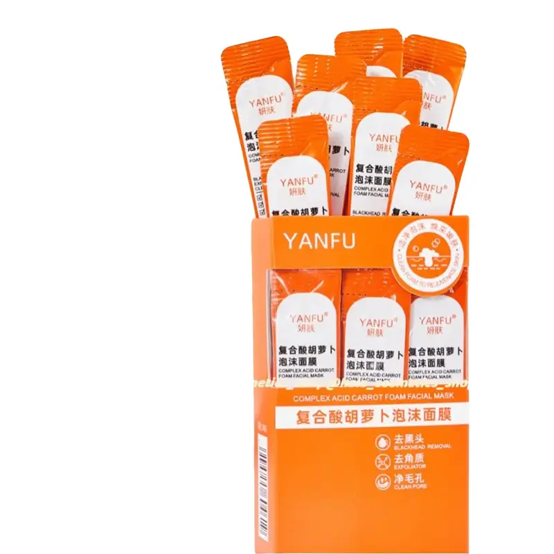 mặt nạ cà rốt sủi bọt hoàn toàn từ thiên nhiên Làm Đẹp Da Skincare Mật Ong 0