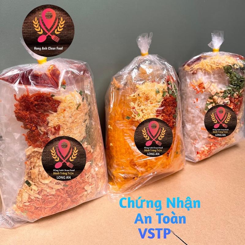 Set 3 Gói Bánh Tráng Sợi Trộn Có Sốt Bò Đầy Đủ Topping Ăn Vặt Snack Food Cay