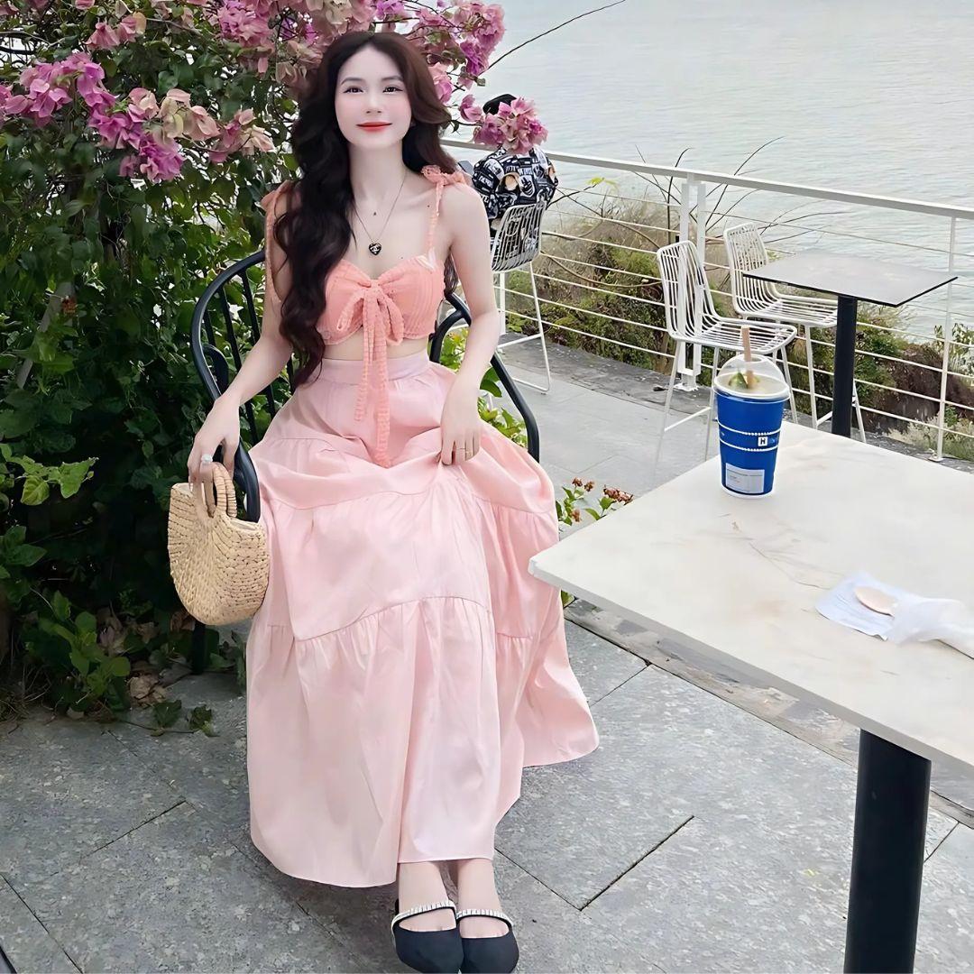 chân váy dài