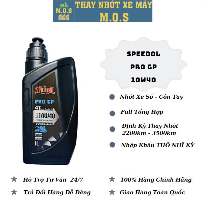 Dầu Nhớt xe số - Côn Tay Speedol  Pro Gp 10w40