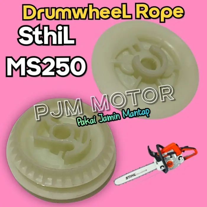 Ms250 Drumwheel Rope Pully starter mesin chainsaw sinso stihl sthil