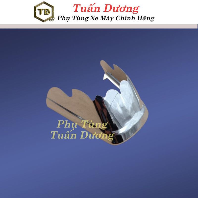 Inox Bảo Vệ Mõm Xe Dream TD Hàng Đẹp Dày Dặn Bọc Dè Trước Lắp Các Đời Xe Dream Thái Dream Việt Super Dream