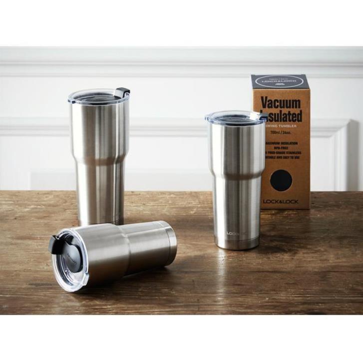 Nắp Thay Thế Ly LocknLock Swing Tumbler LHC4137SLV 700ML - Nắp Trượt Chống Bụi