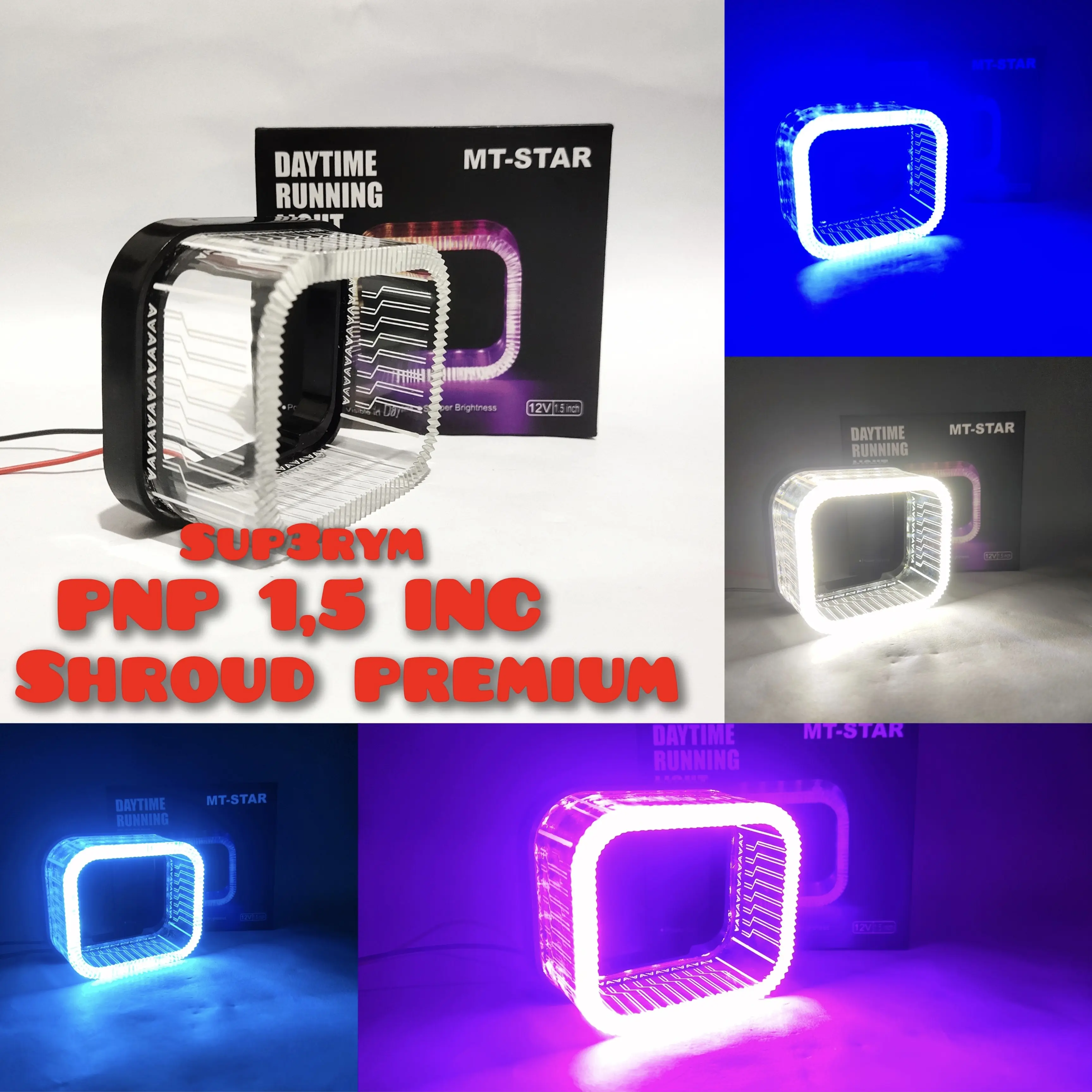 Shroud biled x1 1.5 inc kotak premium series chrystal eye Original all x1 1,5 inc