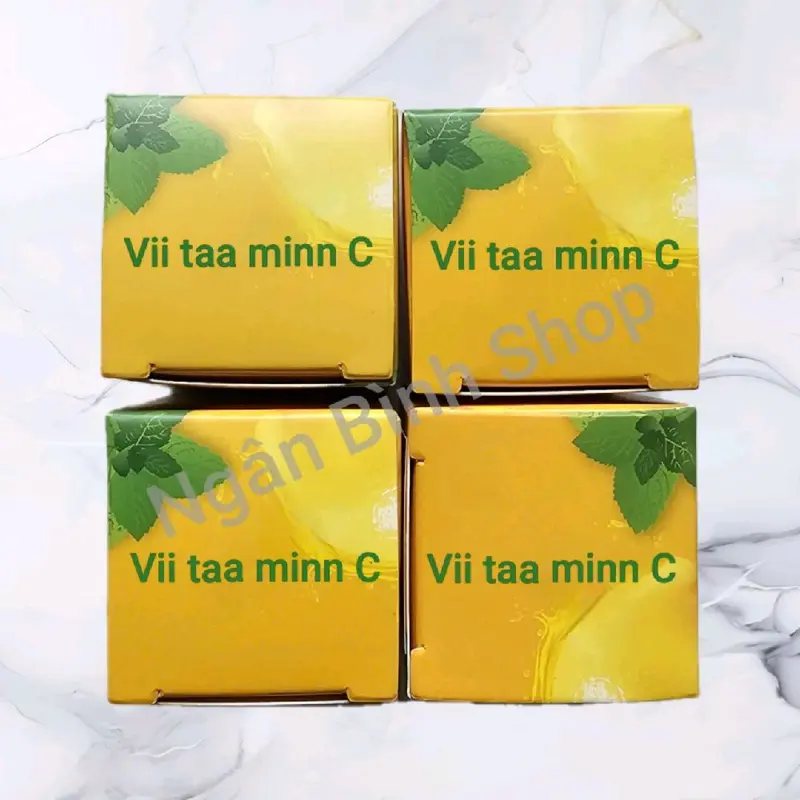 ( chính hãng) 8 hộp vit  A C cam  14 viên- giá sỉ lẻ tốt 3
