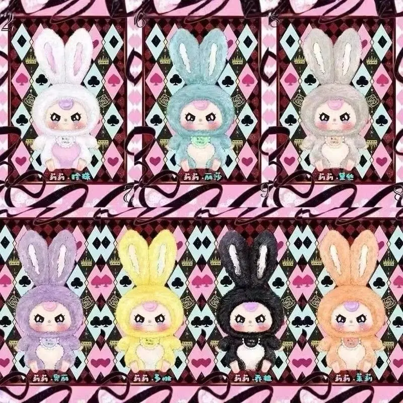 ￼[ Hàng Sẵn ] Rep 1:1 Baby three thỏ thị trấn lily rabbit baby three túi mù búp bê hộp ngẫu nhiên baby three Thú Bông Đồ Chơi Thú Nhồi Bông 6