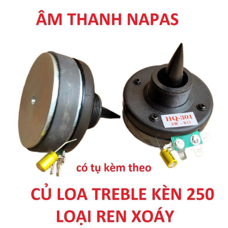 GIÁ 1 ĐÔI - CỦ TREBLE KÈN 250 CHO LOA KẸO KÉO - LOA TRÉP KÈN 250 REN XOÁY