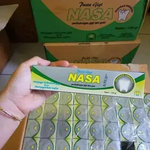 Pasta gigi nasa isi 3,TIGA BIJI, TIGA pASTA GIGI