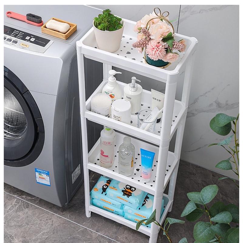 Product Introduction of Kệ Để Đồ Đa Năng 2, 3 , 4 Tầng nhựa Để Đồ Dùng Phòng Tắm, Phòng Ngủ , Phòng Khách , Nhà Bếp Kiểu Dáng Sang Trọng, Bền Đẹp Và Dễ Dàng Lắp Ghép Kitchen 1