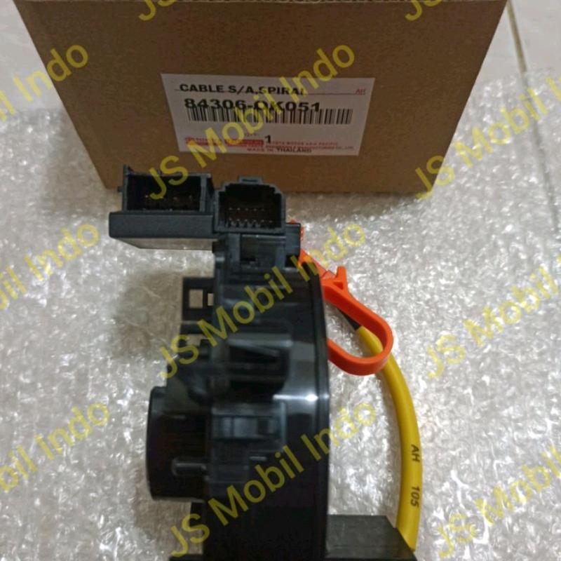 Kabel Spiral Kabel Klakson Toyota Innova Type V Dan G 2005 2006 2007 2008 2809 2010 2011 2012 2013 2014 2015 Original 2
