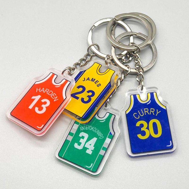 Fashion Printed On Both SidesJersey Keychain Pendant Key Chain - TikTok ...