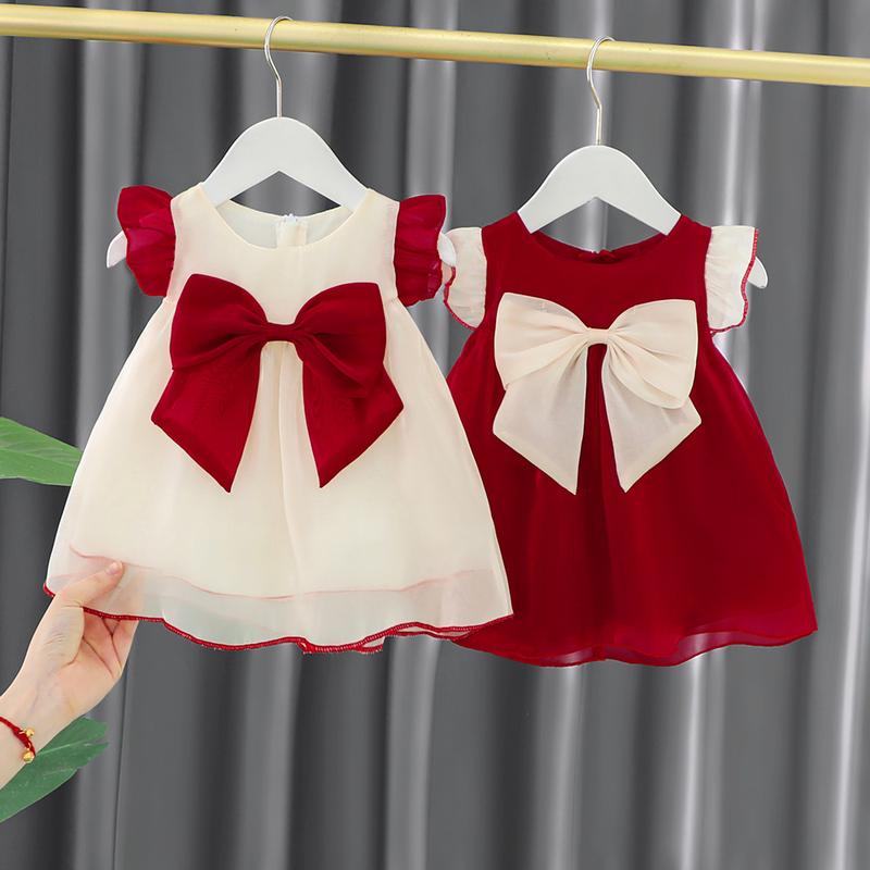 Girls Summer Princess Skirt 3 Baby Girls Korean Fashion Summer Dress Skirt 1-2 Years Old Girls Trend Dresses Substitute Hair 1