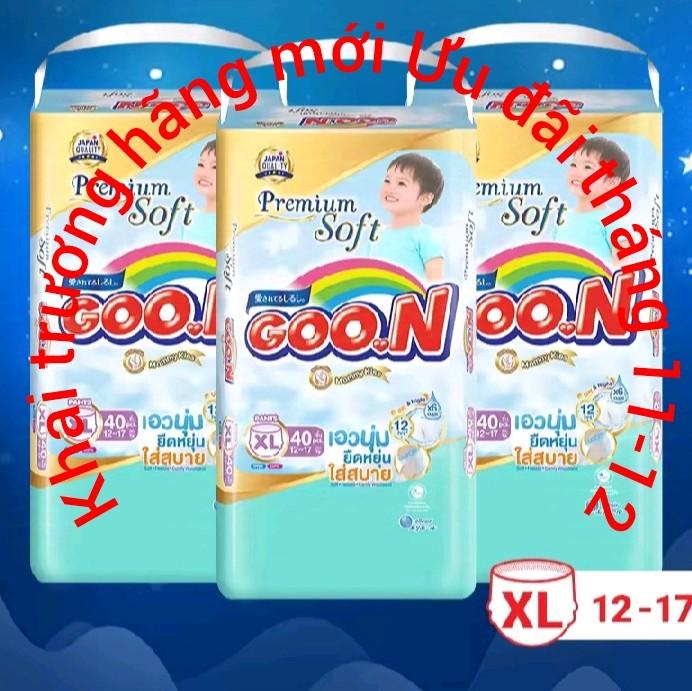 tã quần M58 L44 xl40 xxl34 xxxl24 goon Em bé Trẻ sơ sinh Bé gái Bé trai tả cho đùi ếch Cho Bé Học Sinh