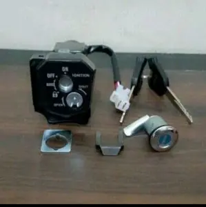 KUNCI KONTAK KEY SET ASSY PLUS KUNCI JOK SONIC150 SONIC 150R NEW LED
