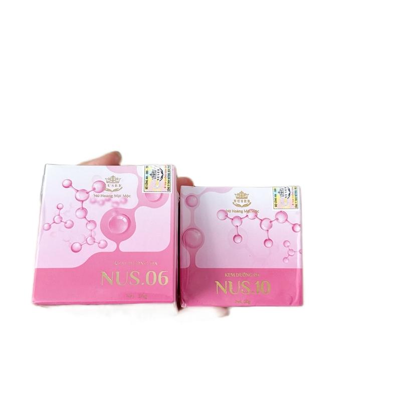 Combo 2 lọ kem NUS.06 hoa hồng và kem bách thảo NUS10 size to 30 gam mộc mỹ nhân nusee Chăm Sóc Da