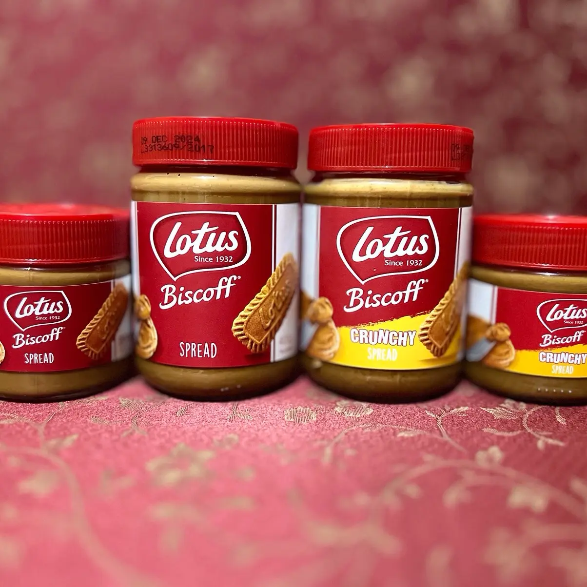 Lotus biscoff spread smooth or crunchy Bottle Flavor Dip Sweet Sandwich