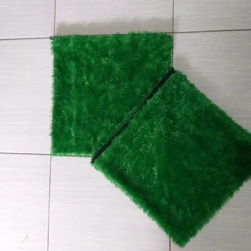 Sarung bantal sofa  SARUNG BANTAL KURSI BULU RASFUR kain resleting 40x40cm 2