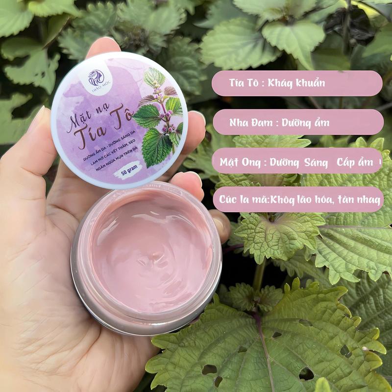 Mặt Nạ Tía Tô Skincare Làm Đẹp Da Dưỡng Ẩm Da, Dưỡng Da Mặt căng bóng mịn màng Mask Đắp Mặt