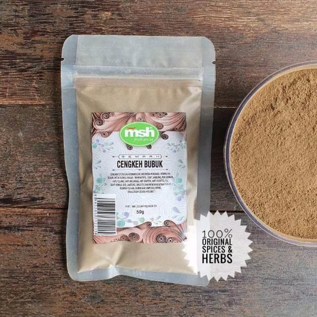 Gambar MSH Cengkeh Bubuk Original 50 gram - - dari MSH REMPAH Kota Administrasi Jakarta Selatan Tokopedia
