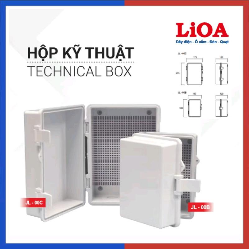 Tủ điện nhựa ngoài trời, trong nhà LIOA, tủ điện chống nước, kín nước chất lượng cao