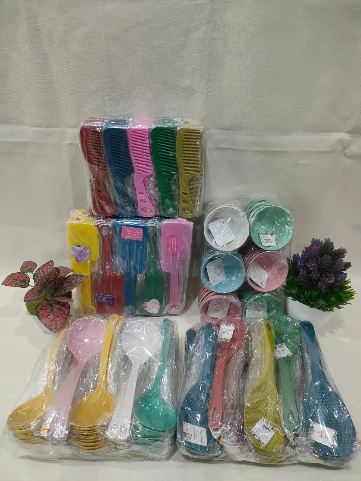 Paket Hemat isi 350pcs Campur 5 Macam Souvenir Pernikahan Murah Plastik